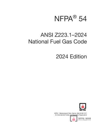 NFPA 54/ANSI Z223.1 PDF